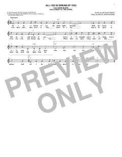 All I Do Is Dream Of You von Debbie Reynolds (Download) 