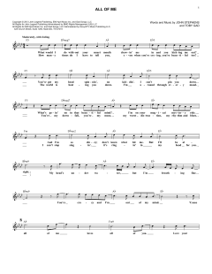 All Of Me von John Legend (Download) 