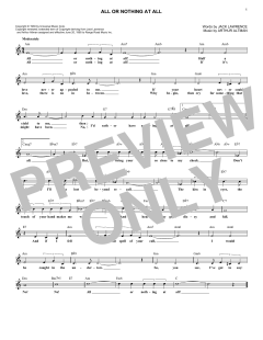 All Or Nothing At All von Frank Sinatra (Download) 