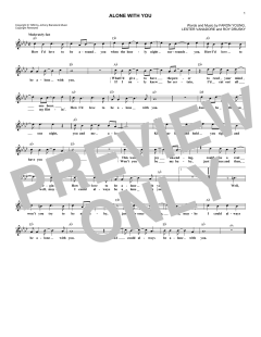 Alone With You von Faron Young (Download) 