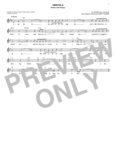Amapola von Albert Gamse (Download) 