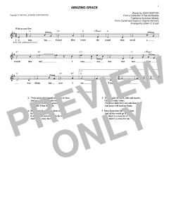 Amazing Grace von Edwin O. Excell (Download) 