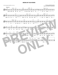Among My Souvenirs von Marty Robbins (Download) 