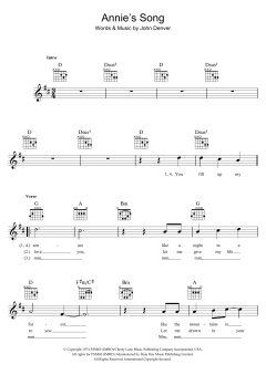 Annie's Song von John Denver (Download) 