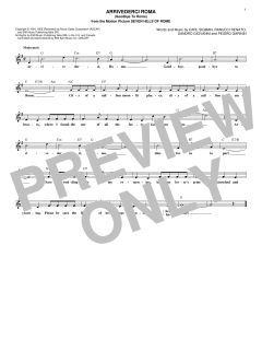 Arrivederci Roma von Mario Lanza (Download) 