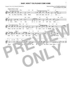 Baby, Won't You Please Come Home von Bessie Smith (Download) 