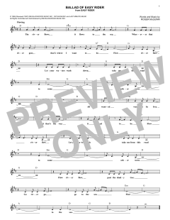 Ballad Of Easy Rider von The Byrds (Download) 