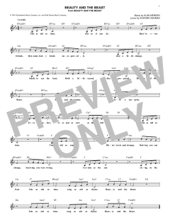 Beauty And The Beast von Alan Menken (Download) 