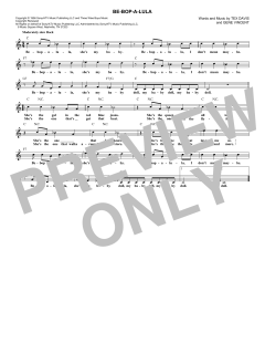 Be-Bop-A-Lula von Gene Vincent (Download) 