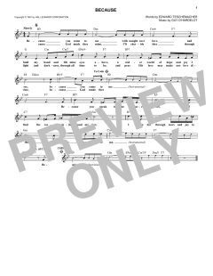 Because von Edward Teschemacher (Download) 