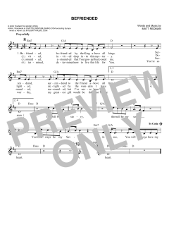 Befriended von Matt Redman (Download) 