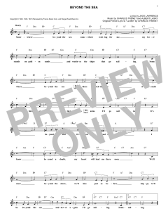Beyond The Sea von Bobby Darin (Download) 