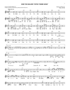 Bob The Builder "Intro Theme Song" von Paul Joyce (Download) 