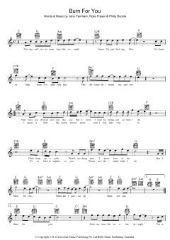 Burn For You von John Farnham (Download) 