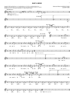 Bust A Move von Marvin Young (Download) 