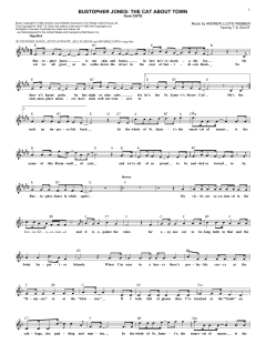 Bustopher Jones: The Cat About Town von Andrew Lloyd Webber (Download) 