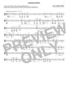 Canadian Sunset von Andy Williams (Download) 