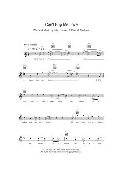 Can't Buy Me Love von The Beatles (Download) 