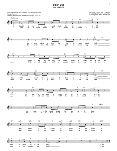 C'est Moi von Alan Jay Lerner (Download) 