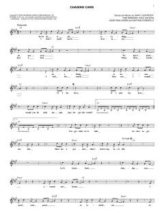 Chasing Cars von Snow Patrol (Download) 