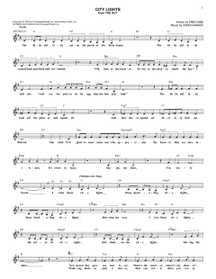 City Lights von Fred Ebb (Download) 