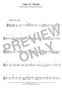 Clap Yo' Hands von George Gershwin (Download) 