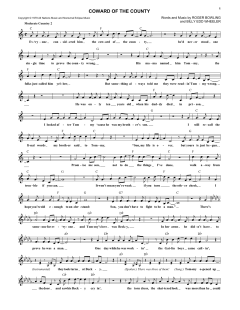 Coward Of The County von Kenny Rogers (Download) 