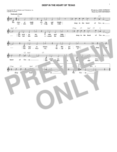 Deep In The Heart Of Texas von Bing Crosby (Download) 