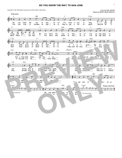 Do You Know The Way To San Jose von Dionne Warwick (Download) 