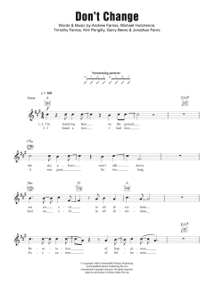 Don't Change von Inxs (Download) 