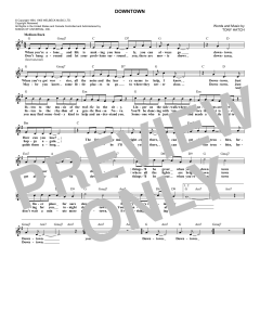 Downtown von Petula Clark (Download) 