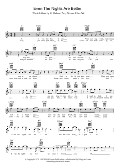 Even The Nights Are Better von Air Supply (Download) 