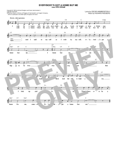 Everybody's Got A Home But Me von Richard Rodgers (Download) 