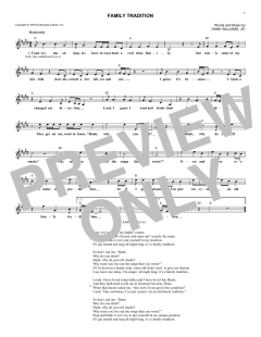 Family Tradition von Hank jr. Williams (Download) 