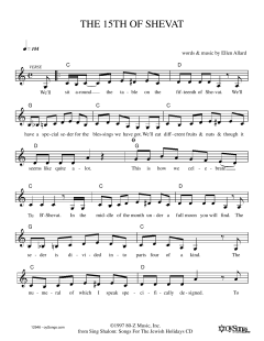 Fifteenth Of Shevat (Download) 