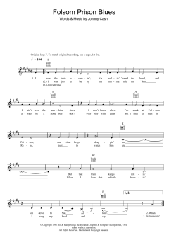 Folsom Prison Blues (Download) 