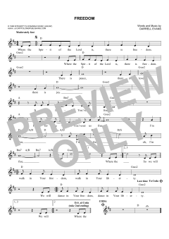 Freedom von Darrell Evans (Download) 