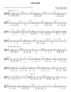 Gimme Gimme von Dick Scanlan (Download) 