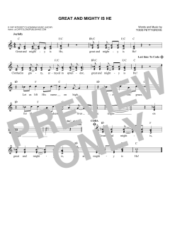Great And Mighty Is He von Todd Pettygrove (Download) 