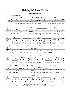 Hallelujah I Love Her So von Ray Charles (Download) 