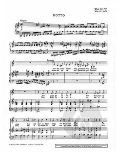 Shakespeare-Songs von Wolfgang Fortner 
