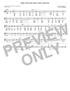Have I Told You Lately That I Love You von Ricky Nelson (Download) 