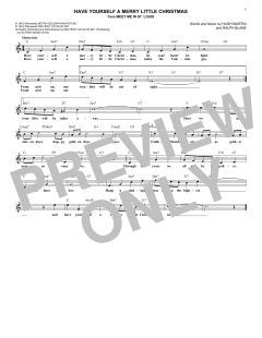 Have Yourself A Merry Little Christmas von Hugh Martin (Download) 