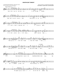 Heartache Tonight von The Eagles (Download) 