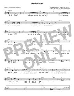 Heaven Knows von Donna Summer (Download) 
