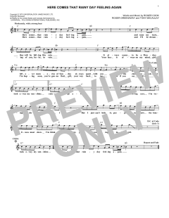 Here Comes That Rainy Day Feeling Again von Roger Cook (Download) 