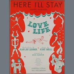 Here I'll Stay von Alan Jay Lerner (Download) 