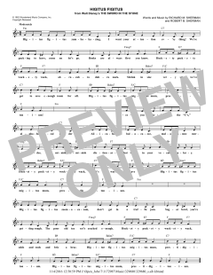 Higitus Figitus von Robert Bernard Sherman (Download) 