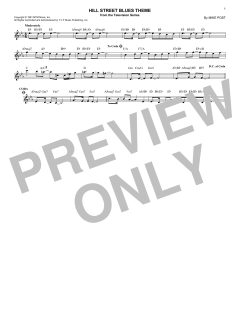 Hill Street Blues Theme von Mike Post (Download) 
