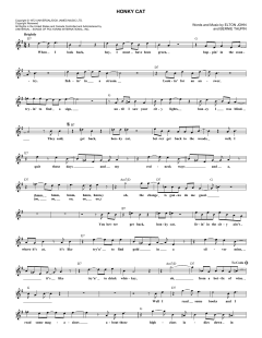 Honky Cat von Elton John (Download) 